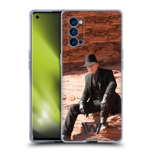Westworld Characters Man In Black Soft Gel Case for OPPO Reno 4 Pro 5G