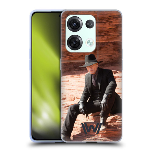Westworld Characters Man In Black Soft Gel Case for OPPO Reno8 Pro