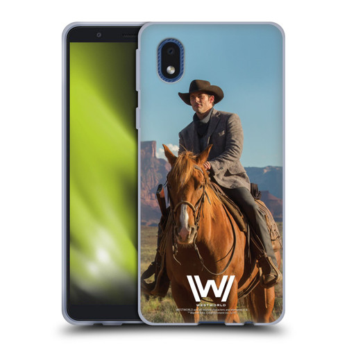 Westworld Characters Teddy Flood Soft Gel Case for Samsung Galaxy A01 Core (2020)