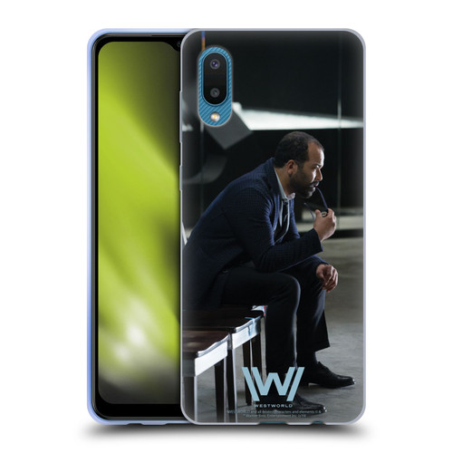 Westworld Characters Bernard Lowe Soft Gel Case for Samsung Galaxy A02/M02 (2021)