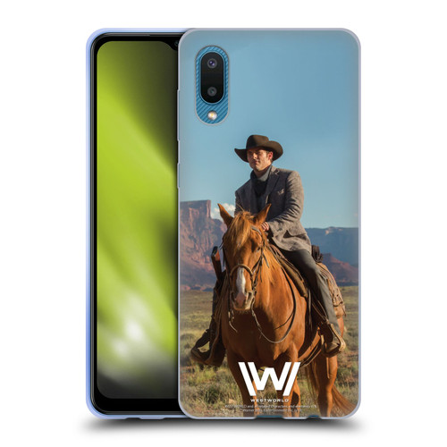 Westworld Characters Teddy Flood Soft Gel Case for Samsung Galaxy A02/M02 (2021)