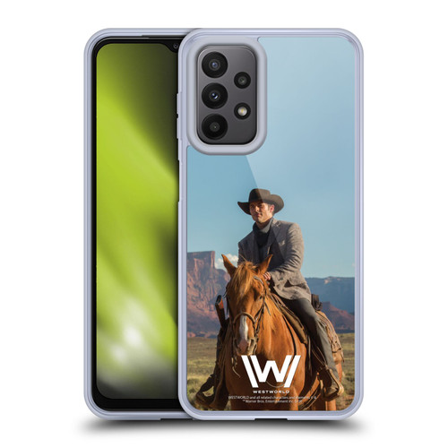 Westworld Characters Teddy Flood Soft Gel Case for Samsung Galaxy A23 / 5G (2022)