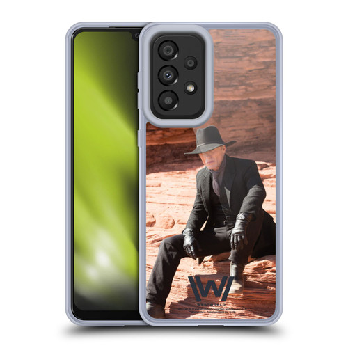 Westworld Characters Man In Black Soft Gel Case for Samsung Galaxy A33 5G (2022)