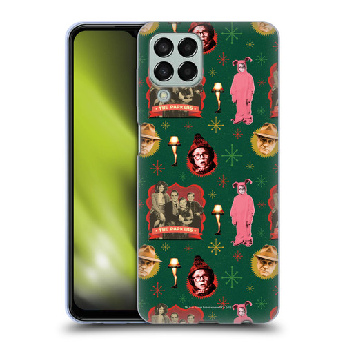 A Christmas Story Composed Art Alfie Family Pattern Soft Gel Case for Samsung Galaxy M33 (2022)