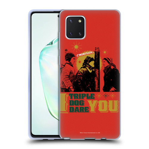 A Christmas Story Composed Art Triple Dog Dare Soft Gel Case for Samsung Galaxy Note10 Lite