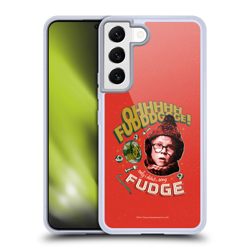 A Christmas Story Composed Art Oh Fudge Soft Gel Case for Samsung Galaxy S22 5G