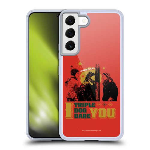 A Christmas Story Composed Art Triple Dog Dare Soft Gel Case for Samsung Galaxy S22 5G