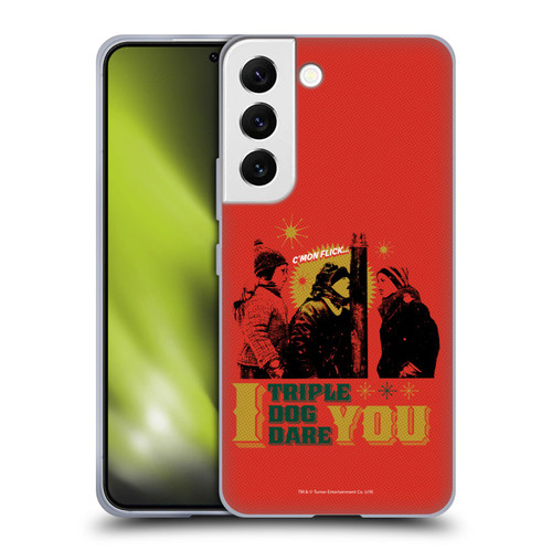 A Christmas Story Composed Art Triple Dog Dare Soft Gel Case for Samsung Galaxy S22 5G