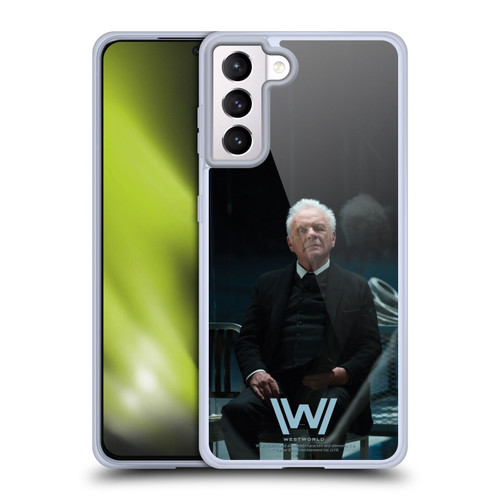 Westworld Characters Robert Ford Soft Gel Case for Samsung Galaxy S21+ 5G