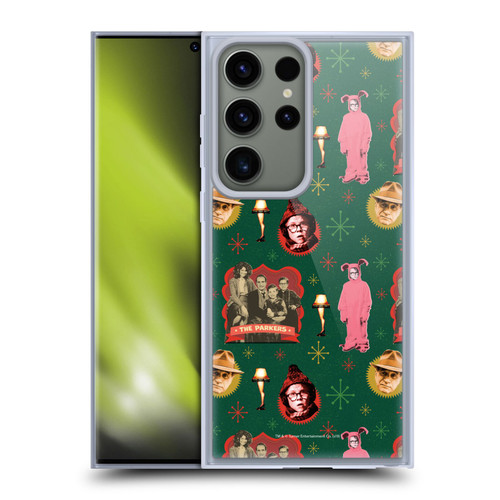 A Christmas Story Composed Art Alfie Family Pattern Soft Gel Case for Samsung Galaxy S23 Ultra 5G