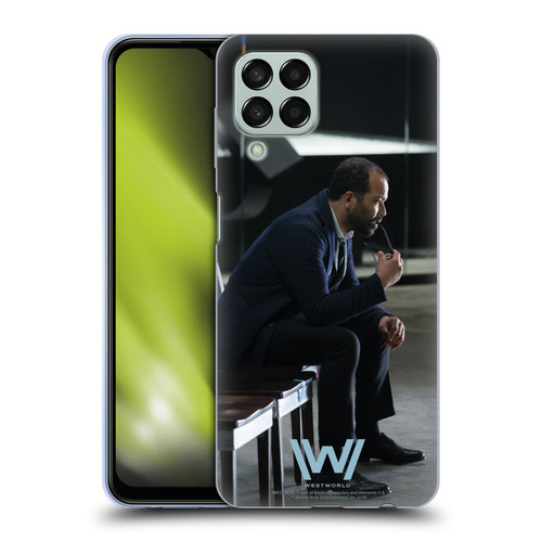 Westworld Characters Bernard Lowe Soft Gel Case for Samsung Galaxy M33 (2022)