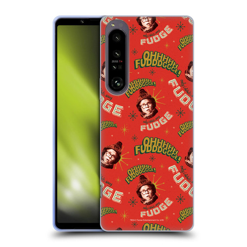 A Christmas Story Composed Art Alfie Pattern Soft Gel Case for Sony Xperia 1 IV