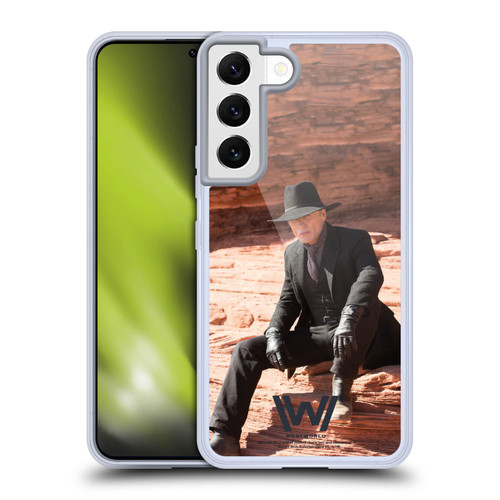 Westworld Characters Man In Black Soft Gel Case for Samsung Galaxy S22 5G