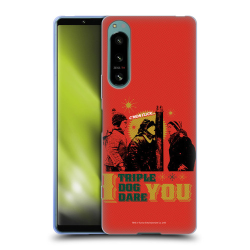 A Christmas Story Composed Art Triple Dog Dare Soft Gel Case for Sony Xperia 5 IV