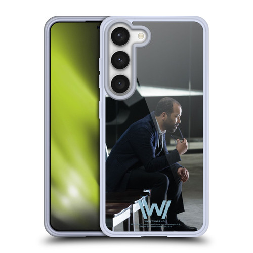Westworld Characters Bernard Lowe Soft Gel Case for Samsung Galaxy S23 5G
