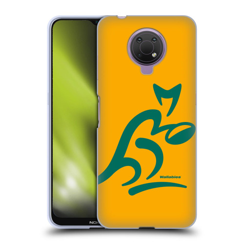 Australia National Rugby Union Team Crest Oversized Soft Gel Case for Nokia G10