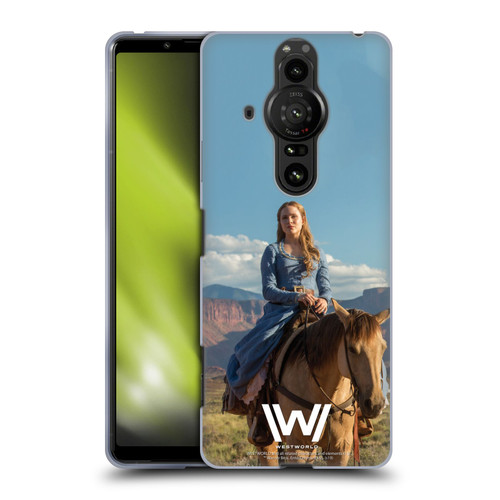 Westworld Characters Dolores Abernathy Soft Gel Case for Sony Xperia Pro-I