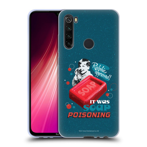 A Christmas Story Composed Art Alfie Soap Soft Gel Case for Xiaomi Redmi Note 8T