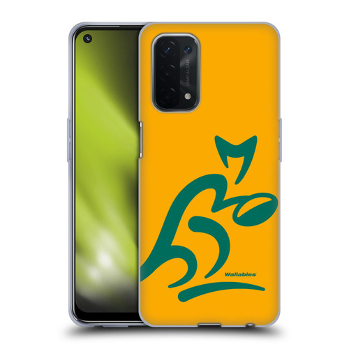 Australia National Rugby Union Team Crest Oversized Soft Gel Case for OPPO A54 5G