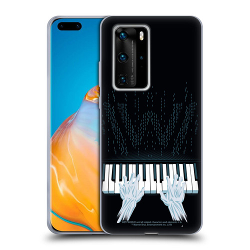 Westworld Graphics Piano Soft Gel Case for Huawei P40 Pro / P40 Pro Plus 5G