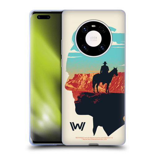 Westworld Graphics Ford And William Soft Gel Case for Huawei Mate 40 Pro 5G