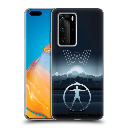 Westworld Graphics The Vitruvian Man Soft Gel Case for Huawei P40 Pro / P40 Pro Plus 5G