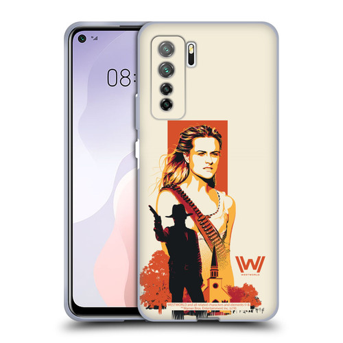 Westworld Graphics Wyatt Soft Gel Case for Huawei Nova 7 SE/P40 Lite 5G