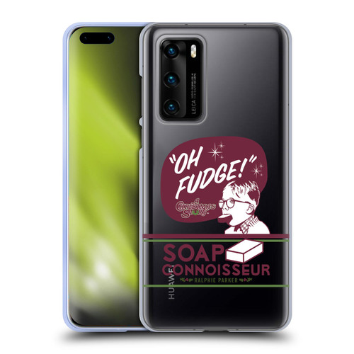 A Christmas Story Graphics Soap Connoisseur Soft Gel Case for Huawei P40 5G