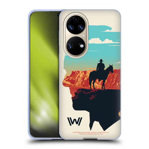 Westworld Graphics Ford And William Soft Gel Case for Huawei P50