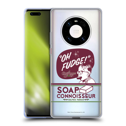 A Christmas Story Graphics Soap Connoisseur Soft Gel Case for Huawei Mate 40 Pro 5G