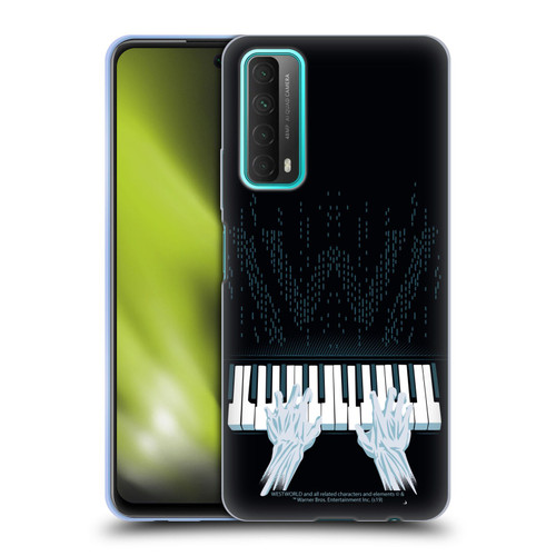 Westworld Graphics Piano Soft Gel Case for Huawei P Smart (2021)