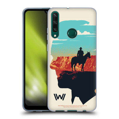 Westworld Graphics Ford And William Soft Gel Case for Huawei Y6p