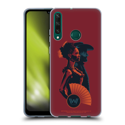 Westworld Graphics Maeve And Hector Soft Gel Case for Huawei Y6p