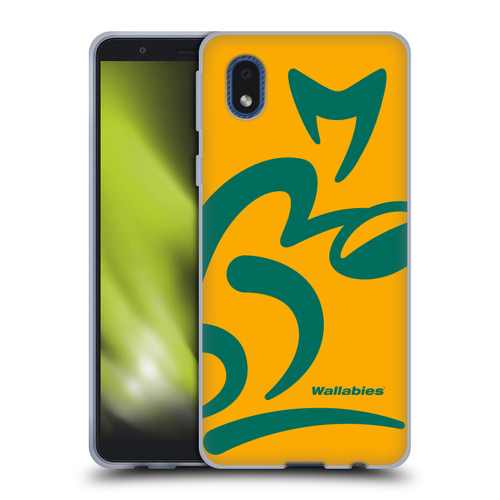 Australia National Rugby Union Team Crest Oversized Soft Gel Case for Samsung Galaxy A01 Core (2020)