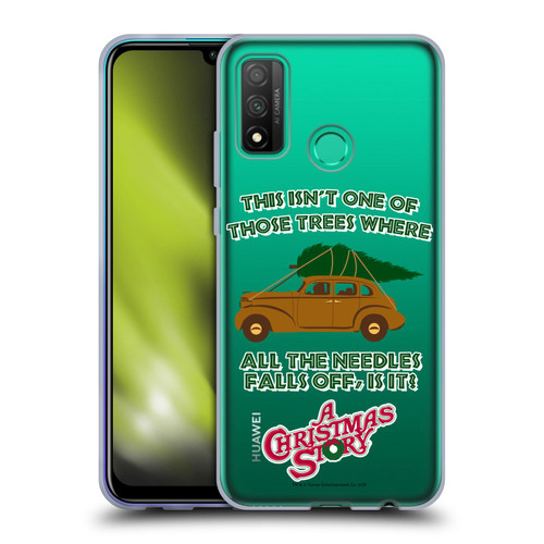 A Christmas Story Graphics Car And Pine Tree Soft Gel Case for Huawei P Smart (2020)