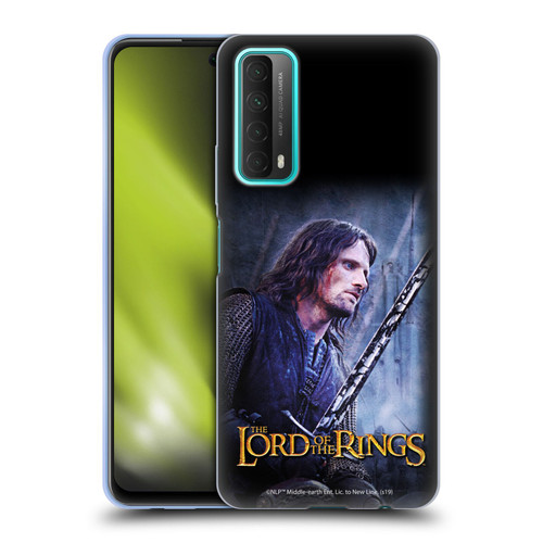 The Lord Of The Rings The Two Towers Character Art Aragorn Soft Gel Case for Huawei P Smart (2021)