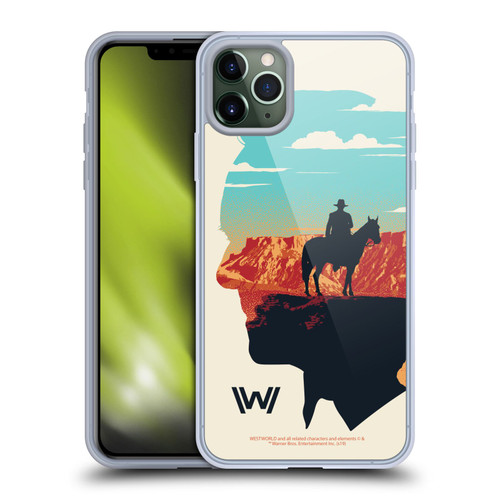 Westworld Graphics Ford And William Soft Gel Case for Apple iPhone 11 Pro Max