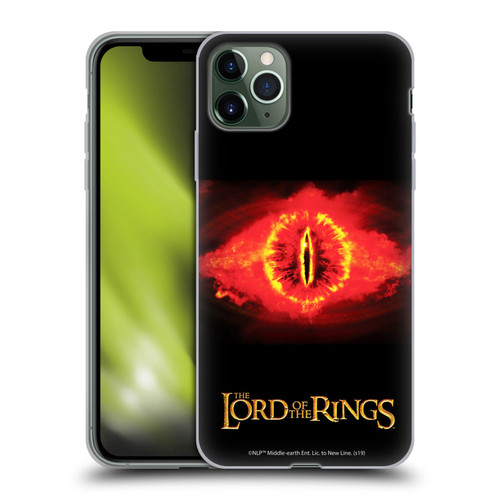 The Lord Of The Rings The Two Towers Character Art Eye Of Sauron Soft Gel Case for Apple iPhone 11 Pro Max