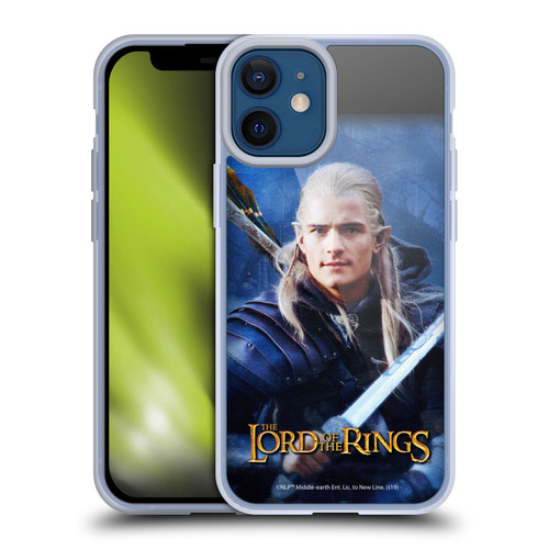 The Lord Of The Rings The Two Towers Character Art Legolas Soft Gel Case for Apple iPhone 12 Mini