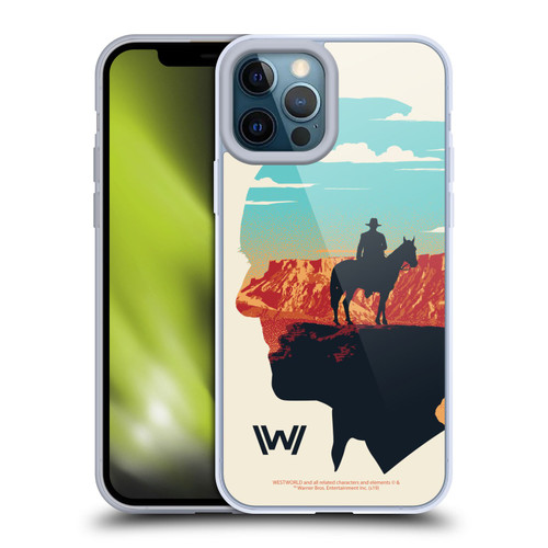 Westworld Graphics Ford And William Soft Gel Case for Apple iPhone 12 Pro Max