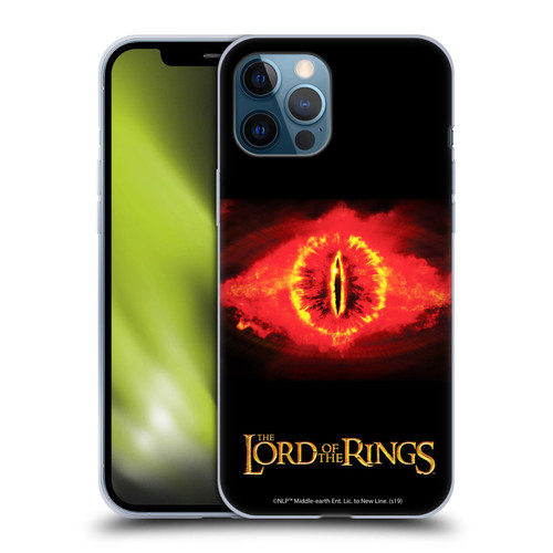 The Lord Of The Rings The Two Towers Character Art Eye Of Sauron Soft Gel Case for Apple iPhone 12 Pro Max