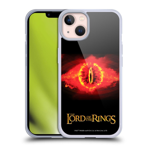 The Lord Of The Rings The Two Towers Character Art Eye Of Sauron Soft Gel Case for Apple iPhone 13