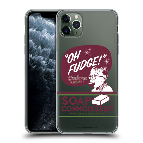 A Christmas Story Graphics Soap Connoisseur Soft Gel Case for Apple iPhone 11 Pro Max