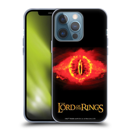The Lord Of The Rings The Two Towers Character Art Eye Of Sauron Soft Gel Case for Apple iPhone 13 Pro