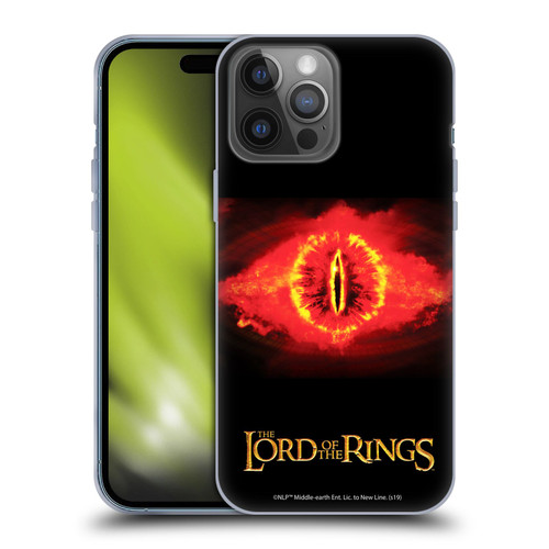 The Lord Of The Rings The Two Towers Character Art Eye Of Sauron Soft Gel Case for Apple iPhone 14 Pro Max
