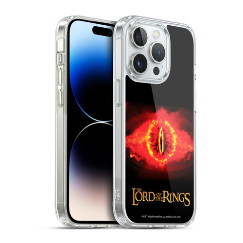 The Lord Of The Rings The Two Towers Character Art Eye Of Sauron Soft Gel Case for Apple iPhone 14 Pro & MagSafe