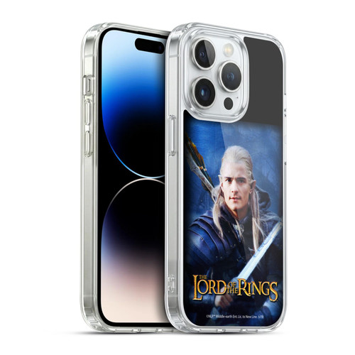 The Lord Of The Rings The Two Towers Character Art Legolas Soft Gel Case for Apple iPhone 14 Pro & MagSafe