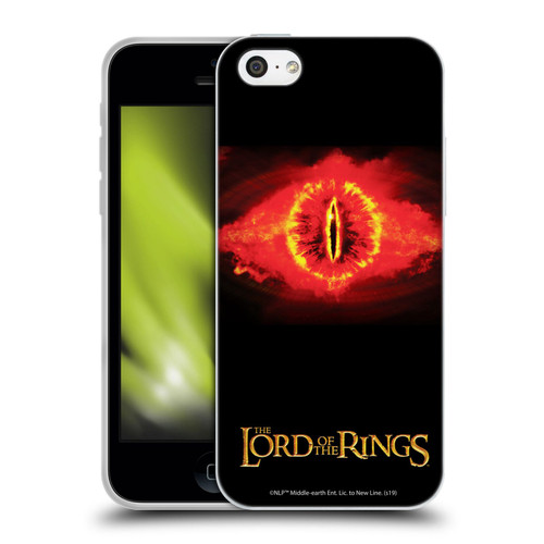 The Lord Of The Rings The Two Towers Character Art Eye Of Sauron Soft Gel Case for Apple iPhone 5c