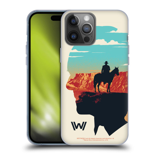 Westworld Graphics Ford And William Soft Gel Case for Apple iPhone 14 Pro Max