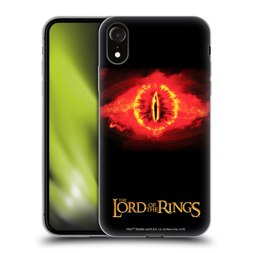 The Lord Of The Rings The Two Towers Character Art Eye Of Sauron Soft Gel Case for Apple iPhone XR